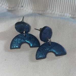 Hypoallergenic polymer clay earrings